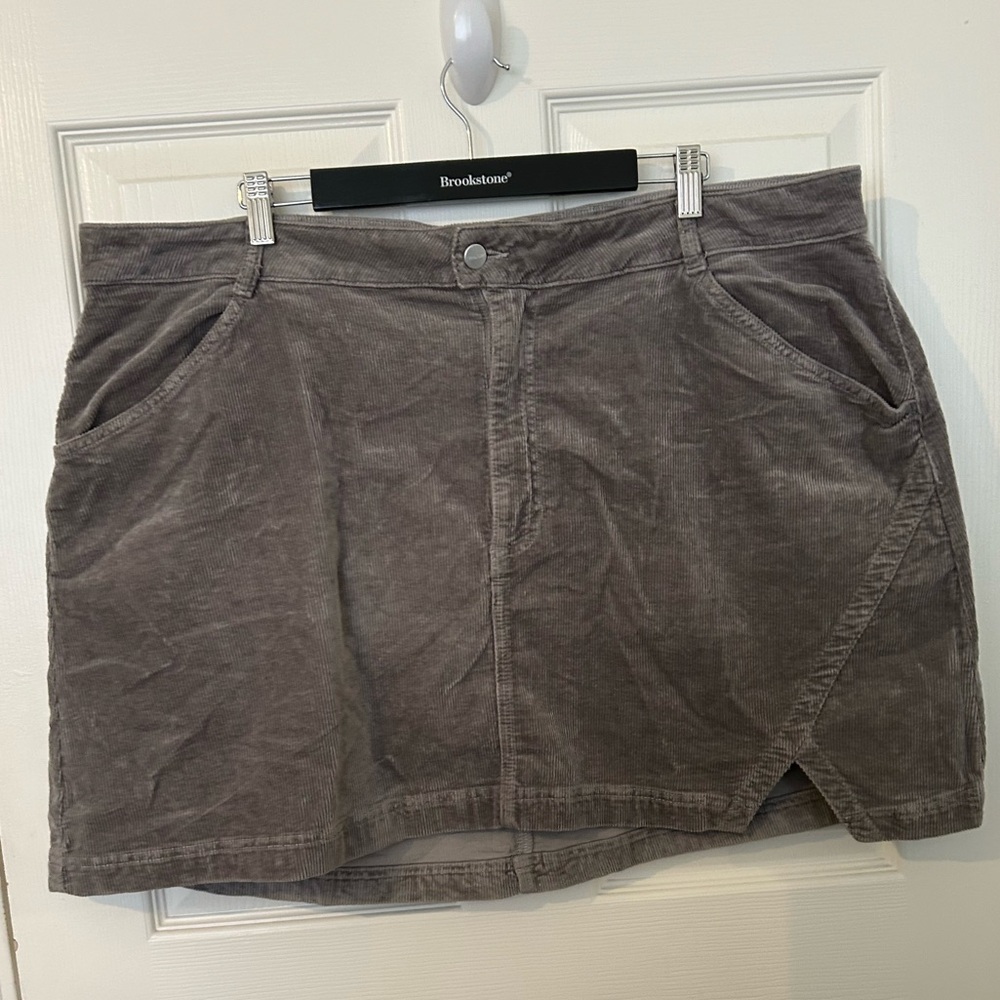 Anthropologie Corduroy Skirt